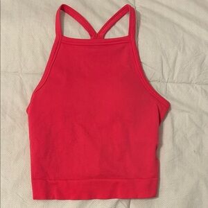 Pink Women's Halter Top